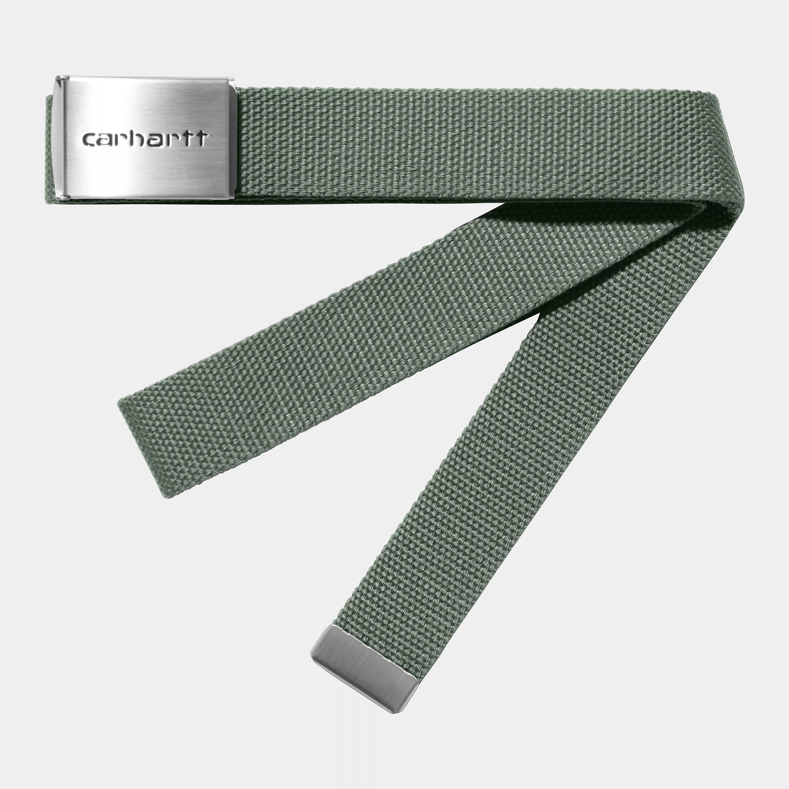 Carhartt Clip Belt Chrome - Park - Stencil