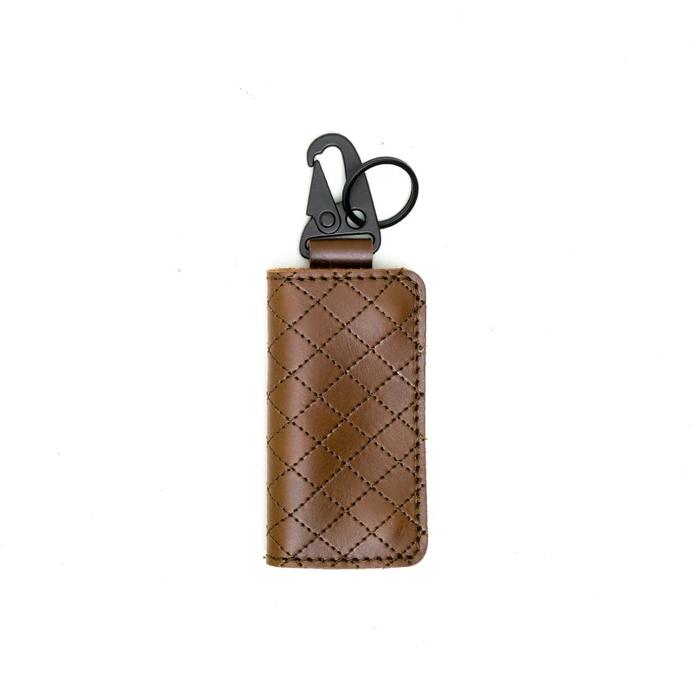 Philo Goods Leather Dixie Keyring - Chocolate