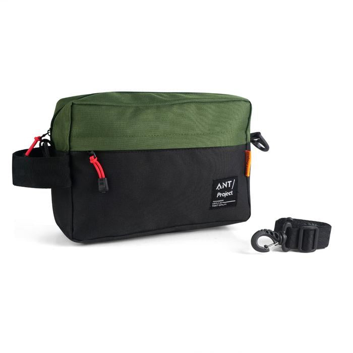 Ant Project Pouch Sling - Black / Olive