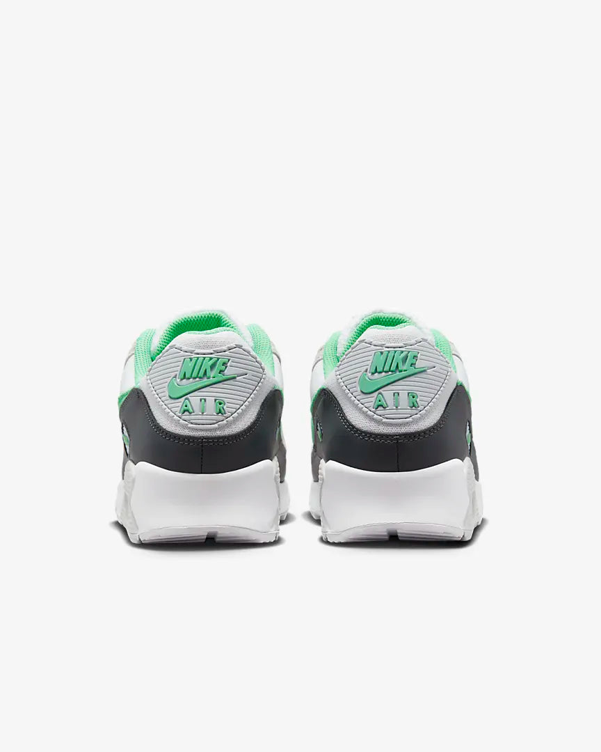 Nike Air Max 90 - White / Anthracite / Spring Green - Stencil