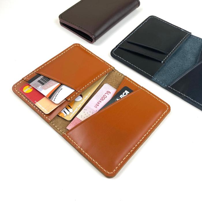 Philo Goods Slim card Angle pocket Wallet - Chocolate