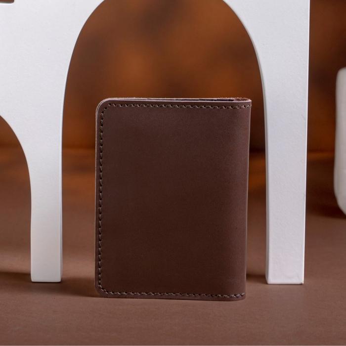 Philo Goods Folding Card Wallet 8 pocket - Chocolate