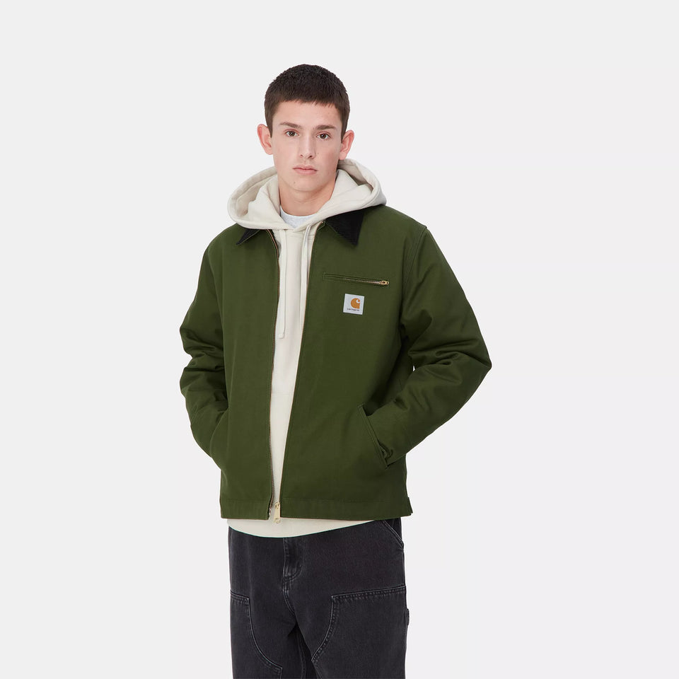 Carhartt Detroit Jacket - Tarragon/Black Rigid