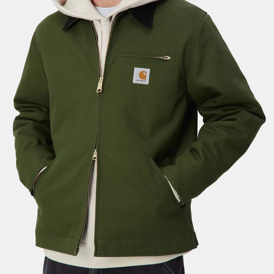 Carhartt Detroit Jacket - Tarragon/Black Rigid