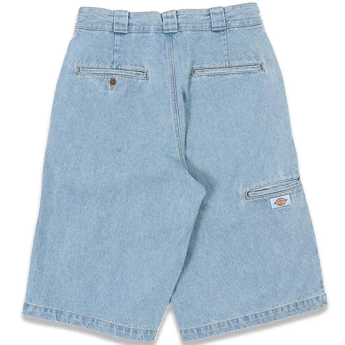 Dickies 13'' Loose Fit Multi Pocket Short Denim - Light Indigo