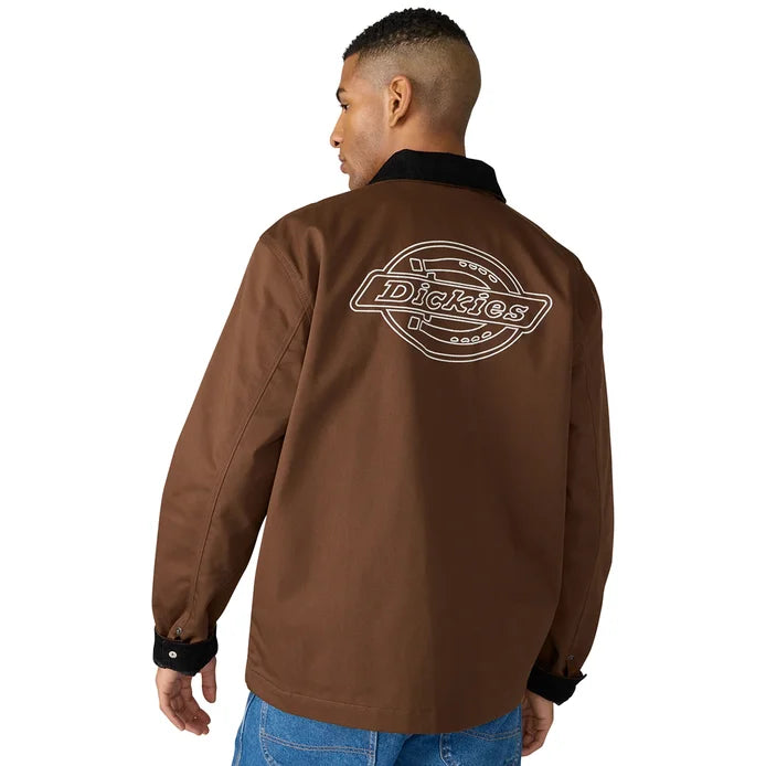 Dickies Twill Union Barn Jacket - Timber Brown
