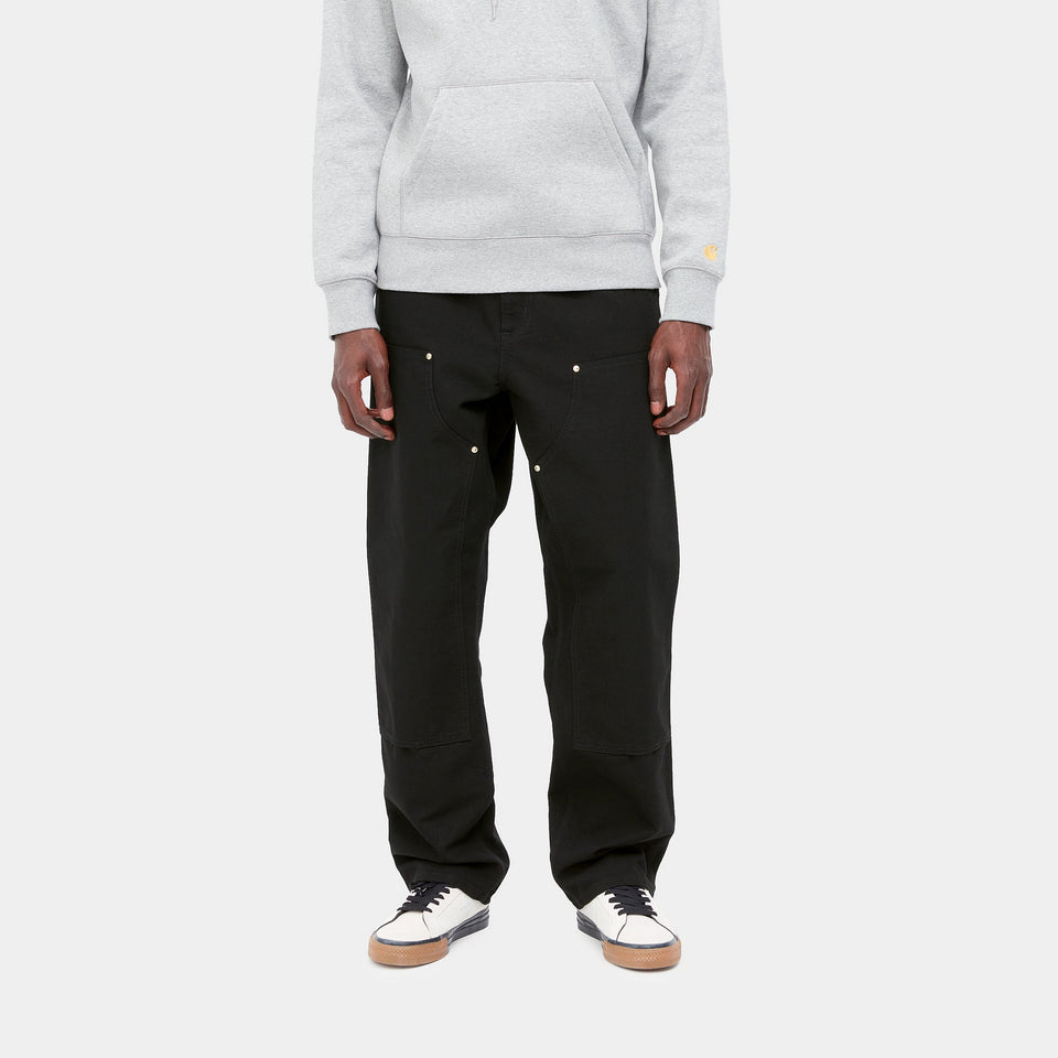 Carhartt Double Knee Pant - Black Rinsed