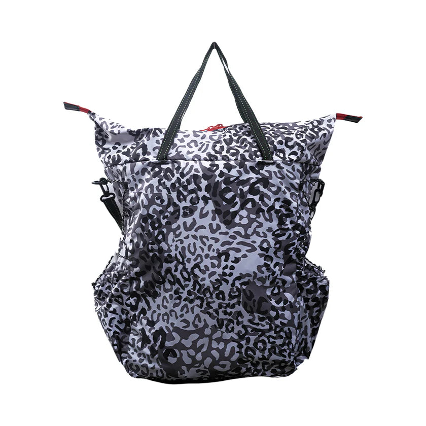 Paper Draagtas Bag - Leopard Black