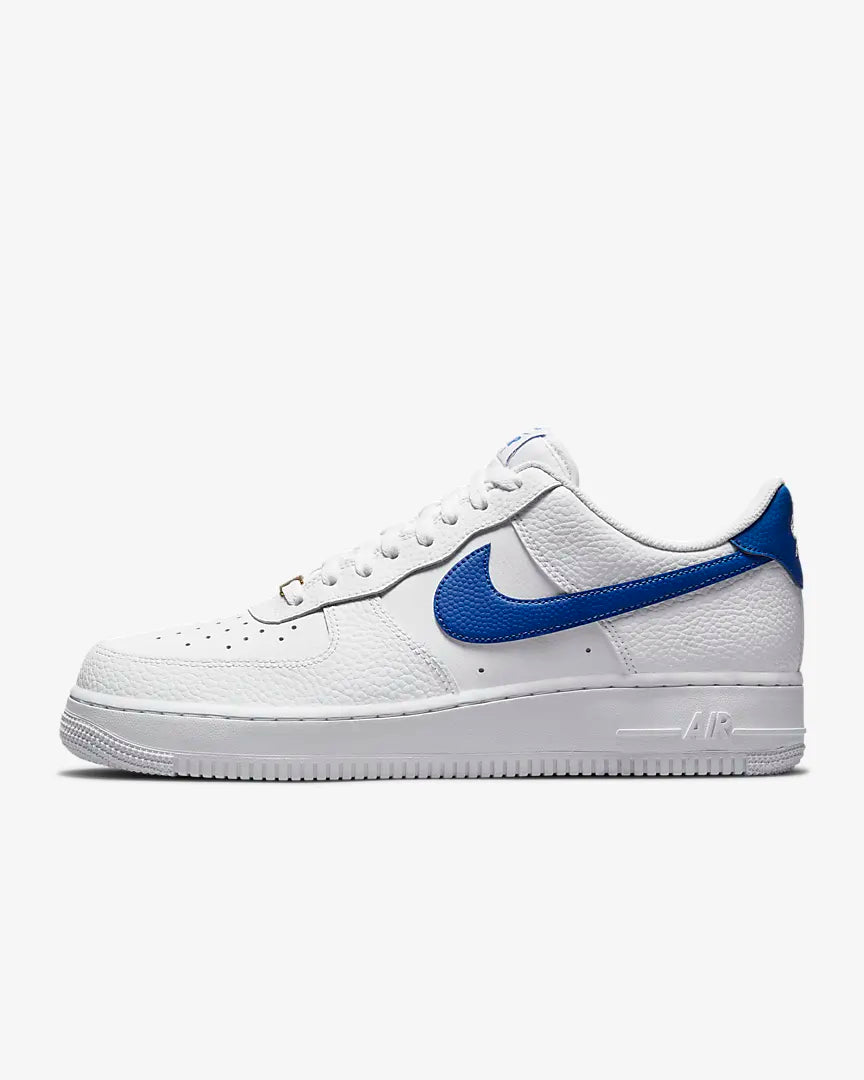 Nike Air Force 1 White/Game Royal-White - Stencil
