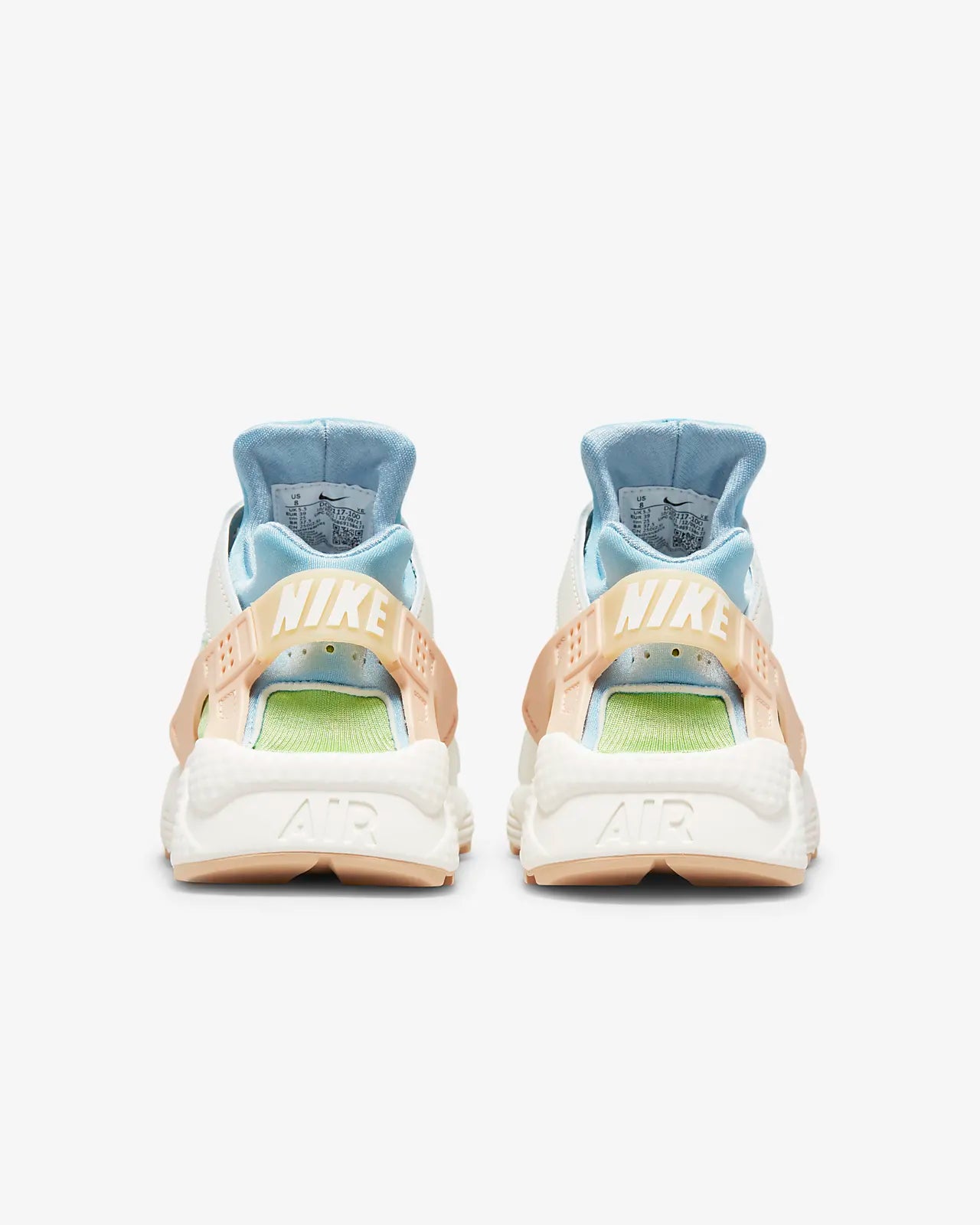 Nike W Air Huarache SE - Sail / Arctic orange / Worn Blue - Stencil