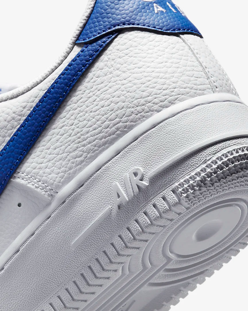 Nike Air Force 1 White/Game Royal-White - Stencil