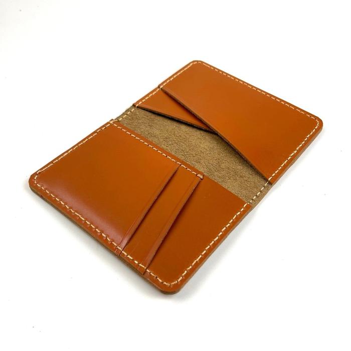Philo Goods Slim card Angle pocket Wallet - Tan