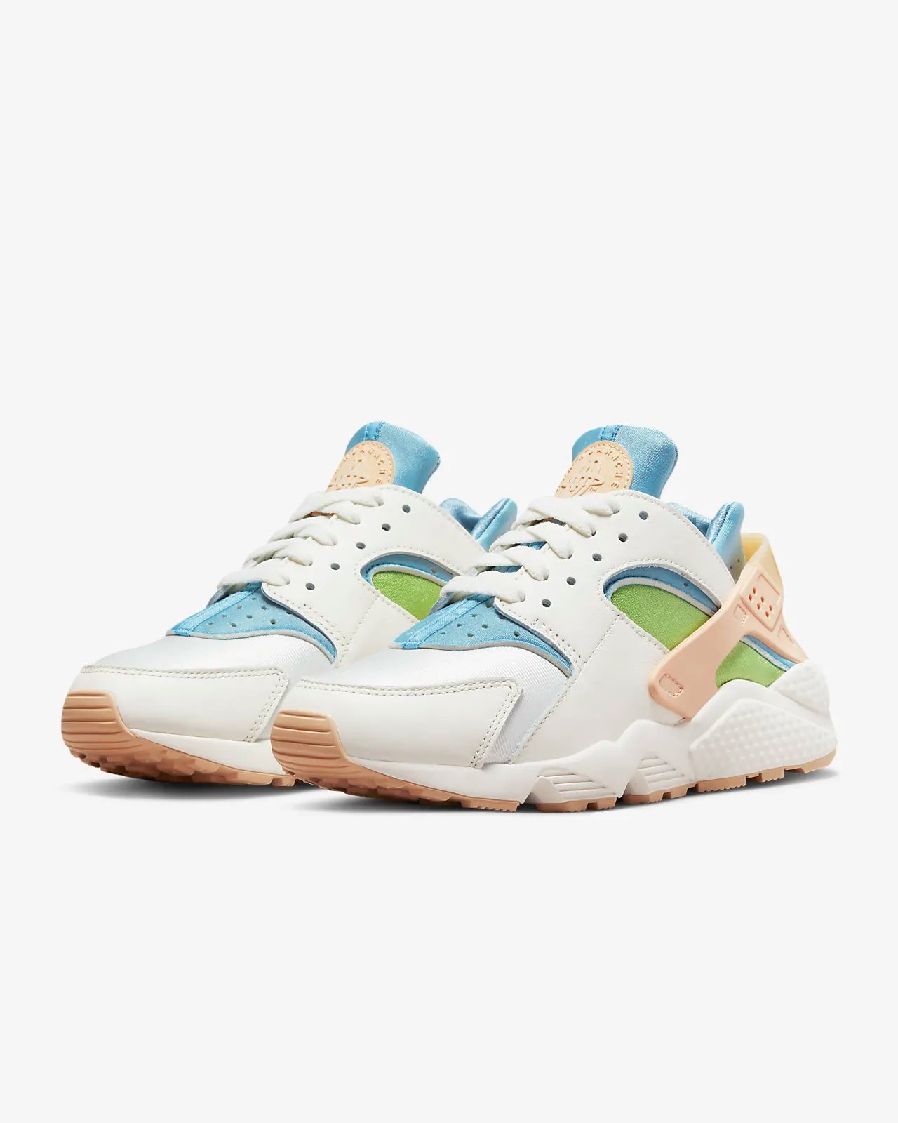 Nike W Air Huarache SE - Sail / Arctic orange / Worn Blue - Stencil