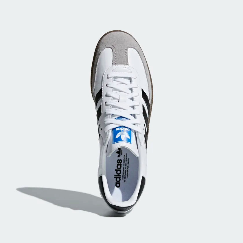 Adidas Samba OG Cloud White / Core Black / Clear Granite - Stencil