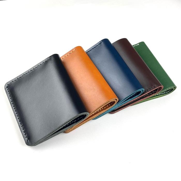 Philo Goods Simple Bifold Card 6 Card Wallet - Tan