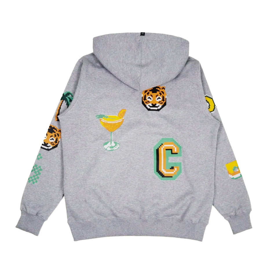 Cosmic Pixel Hood Misty - Grey