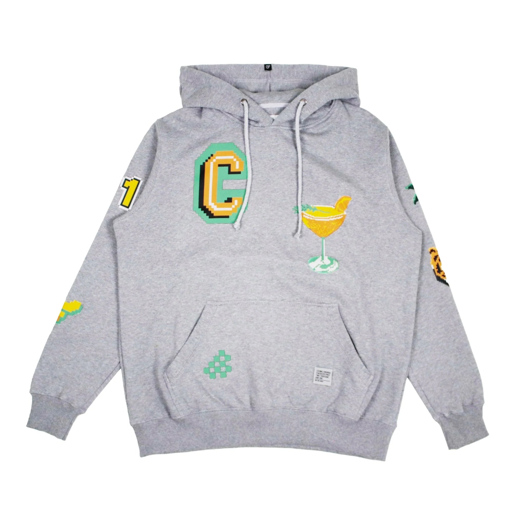 Cosmic Pixel Hood Misty - Grey