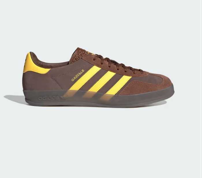 Adidas Gazelle Indoor - Preloved Brown / Spark / Earth Strata - Stencil