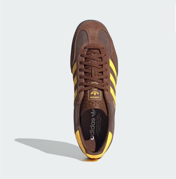 Adidas Gazelle Indoor - Preloved Brown / Spark / Earth Strata - Stencil