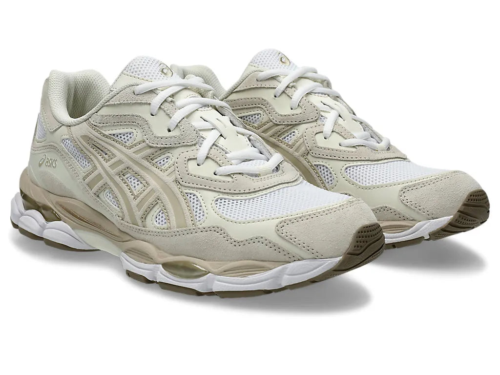 Asics Gel-NYC - White/Feather Grey - Stencil