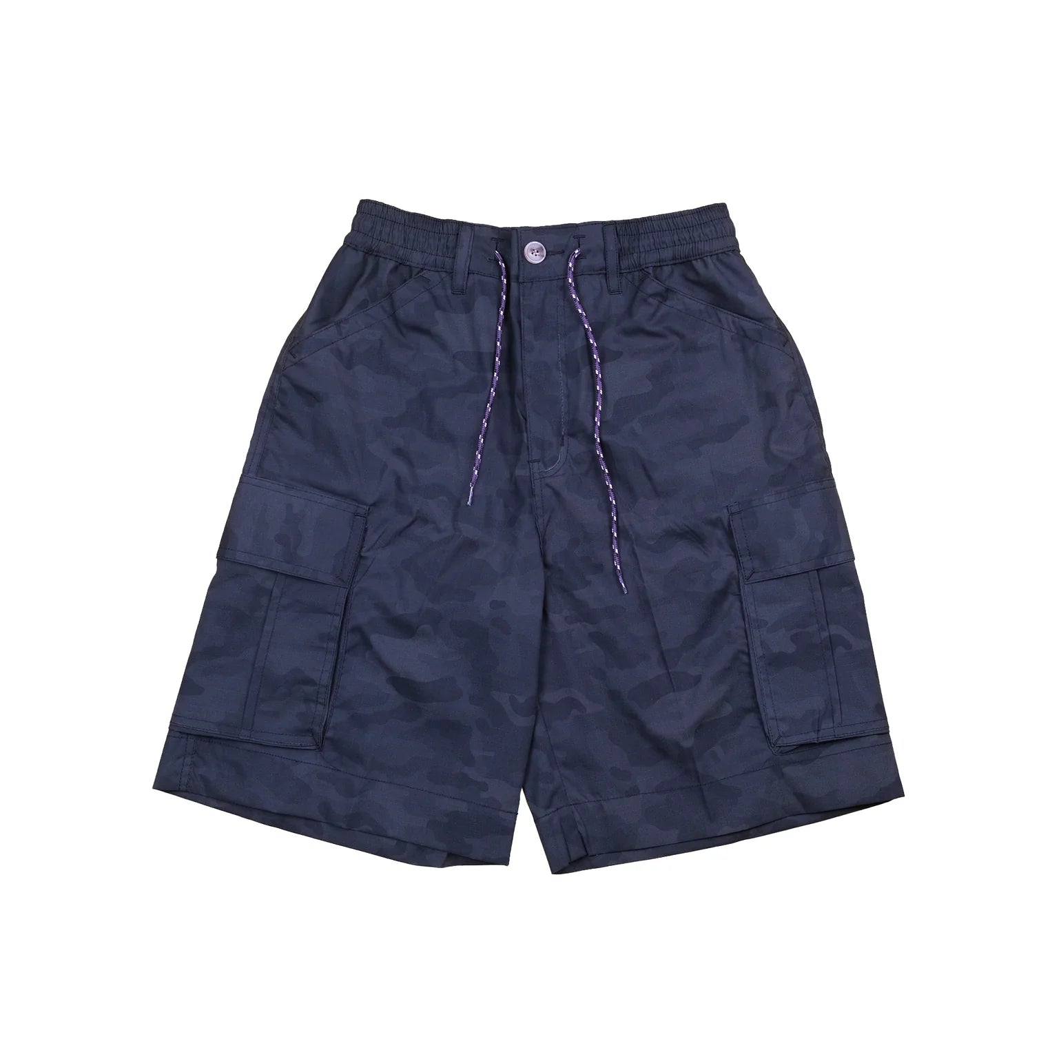 Paper Sigurd Short - Camouflage Black - Stencil
