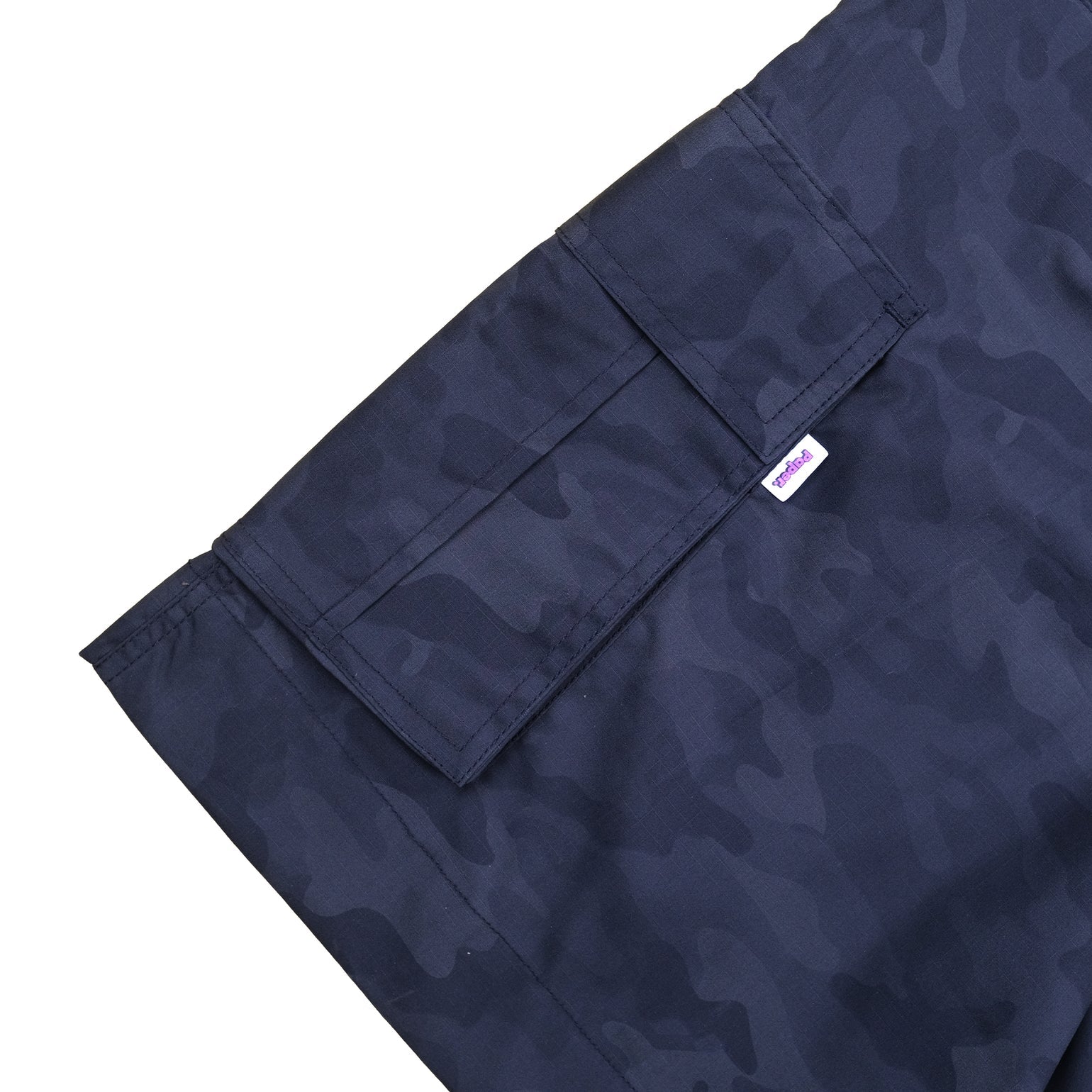 Paper Sigurd Short - Camouflage Black - Stencil