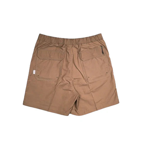 Paper Spodenki Short - Brown - Stencil