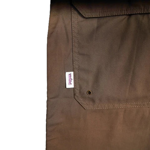 Paper Spodenki Short - Brown - Stencil