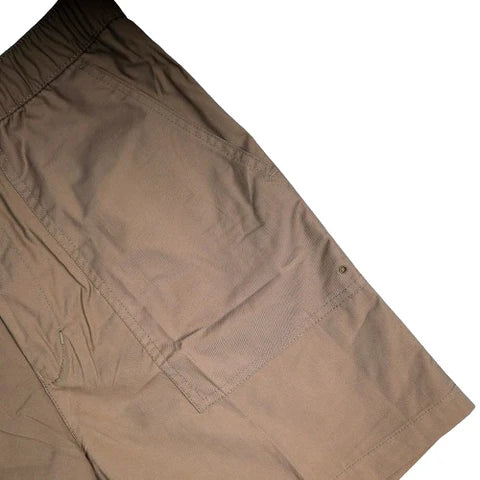 Paper Spodenki Short - Brown - Stencil