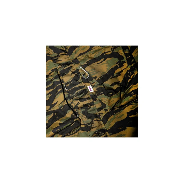 Paper Wading Crop Jacket - Tiger Camo Green