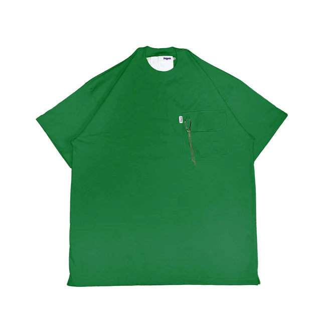 Paper Carabiner Tee - Green