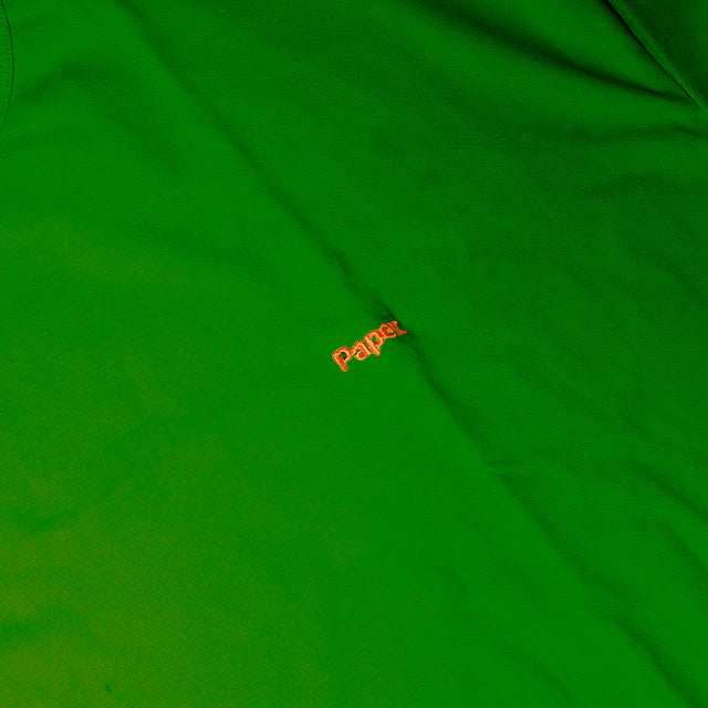 Paper Embo Long Tee - Green - Stencil