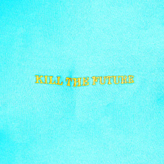 Paper New Heavy Tee - Soft Blue - Stencil