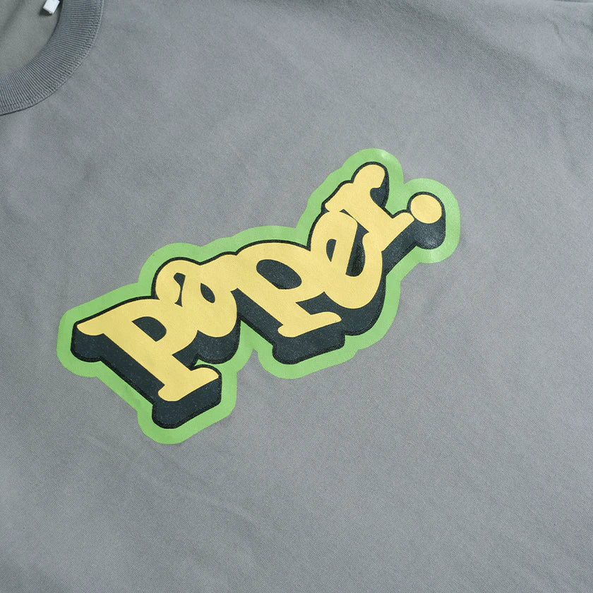 Paper Layout Tee - Grey