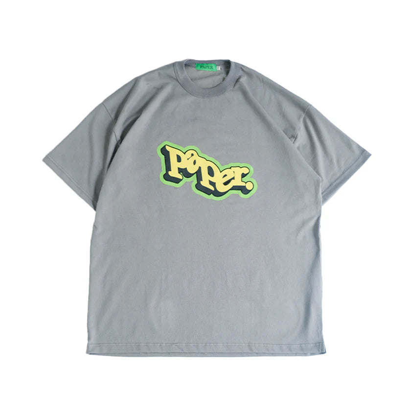 Paper Layout Tee - Grey