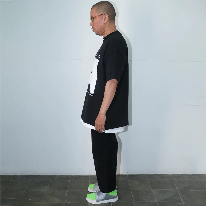 Paper Lost Control Tee - Black - Stencil