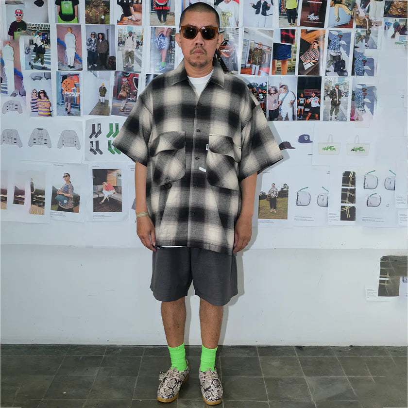 Paper Shatsu Flannel - Black