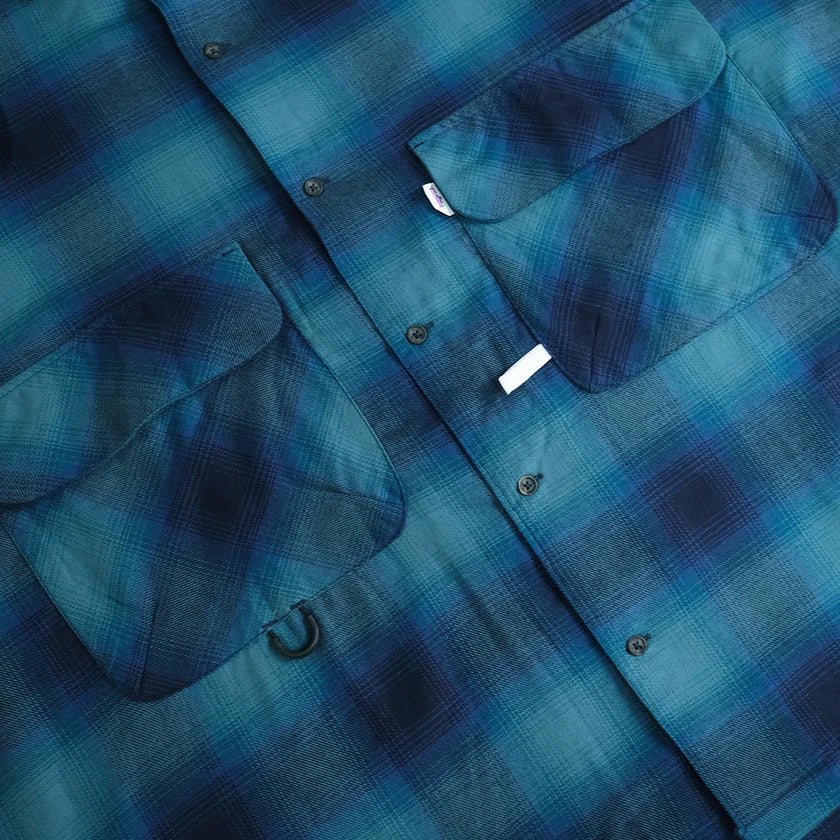 Paper Shatsu Flannel - Blue