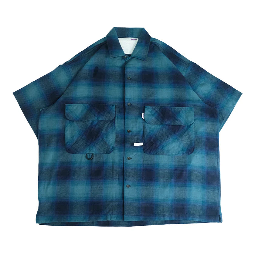 Paper Shatsu Flannel - Blue