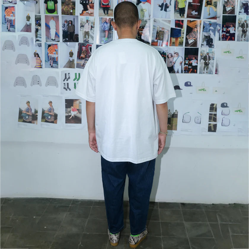 Paper Big Logo Tee - White