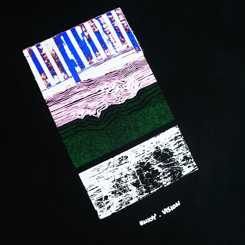 Paper Flow Tee - Black