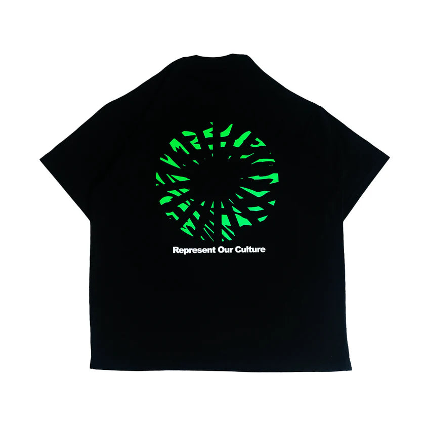 Paper Techno Tee - Black