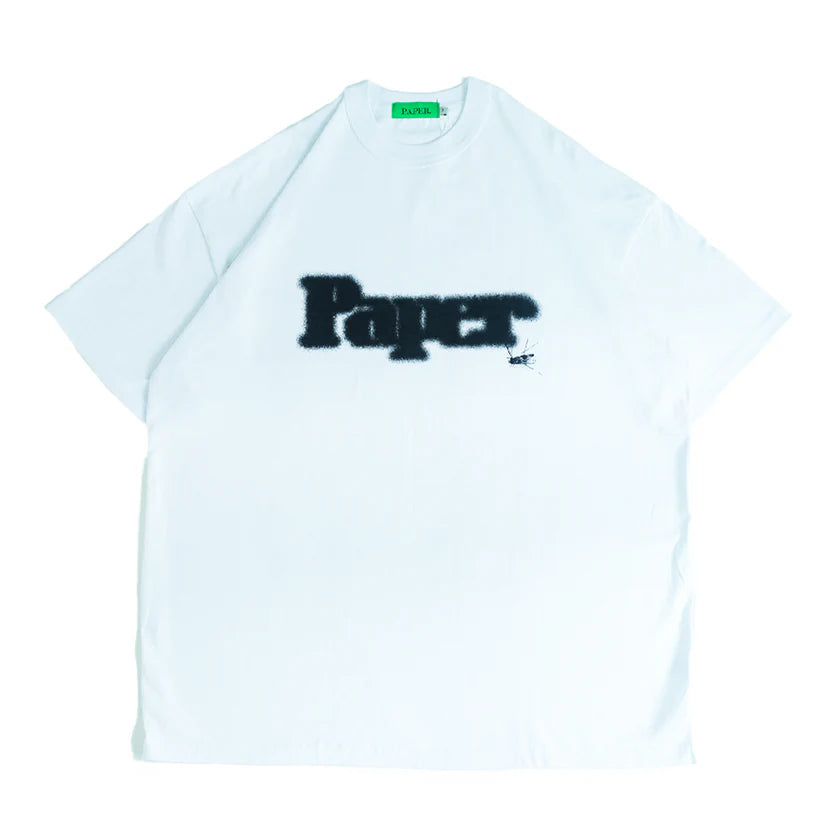Paper Mosquito Tee - White - Stencil