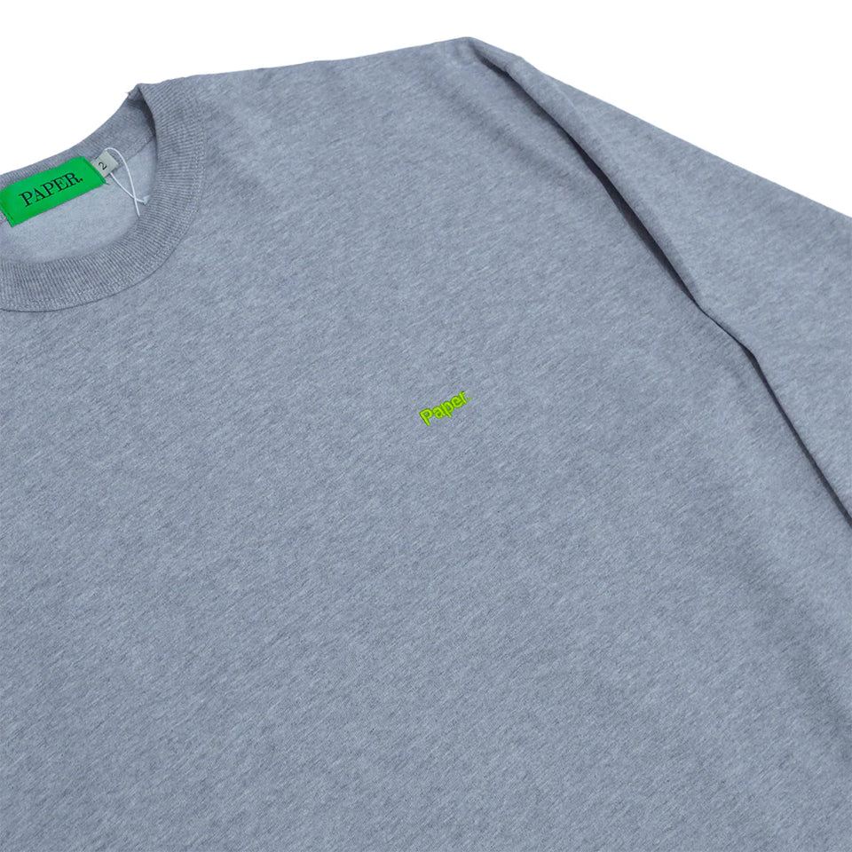 Paper Embo Long Tee - Misty