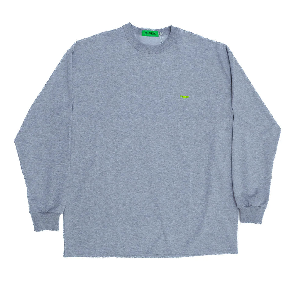 Paper Embo Long Tee - Misty