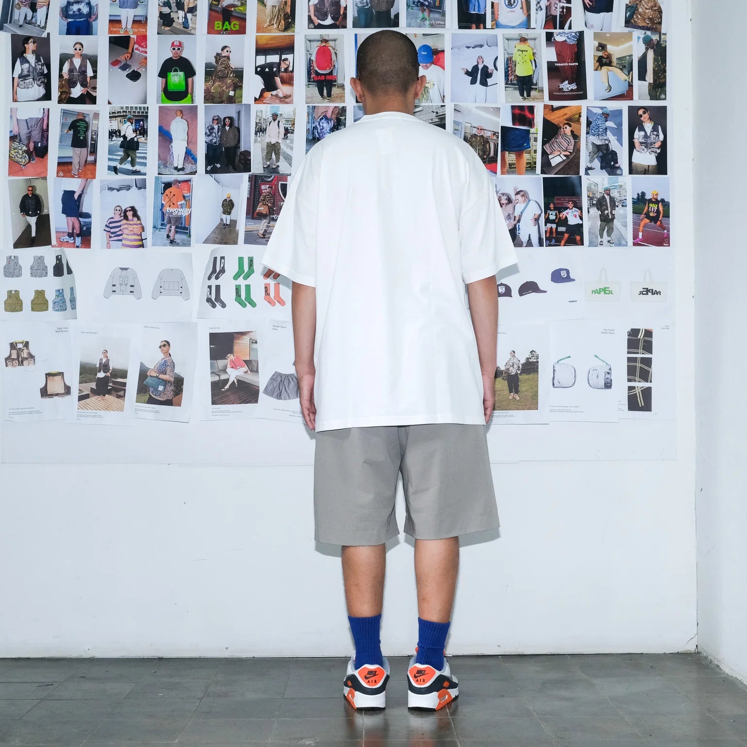 Paper Together Tee - White