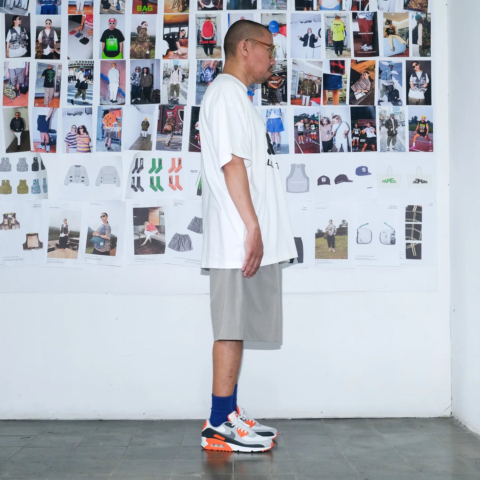 Paper Together Tee - White