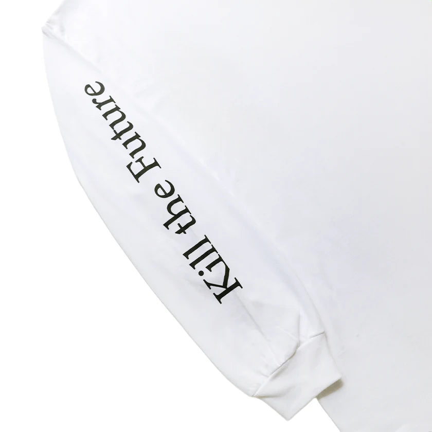 Paper Giraffe Long Tee - White