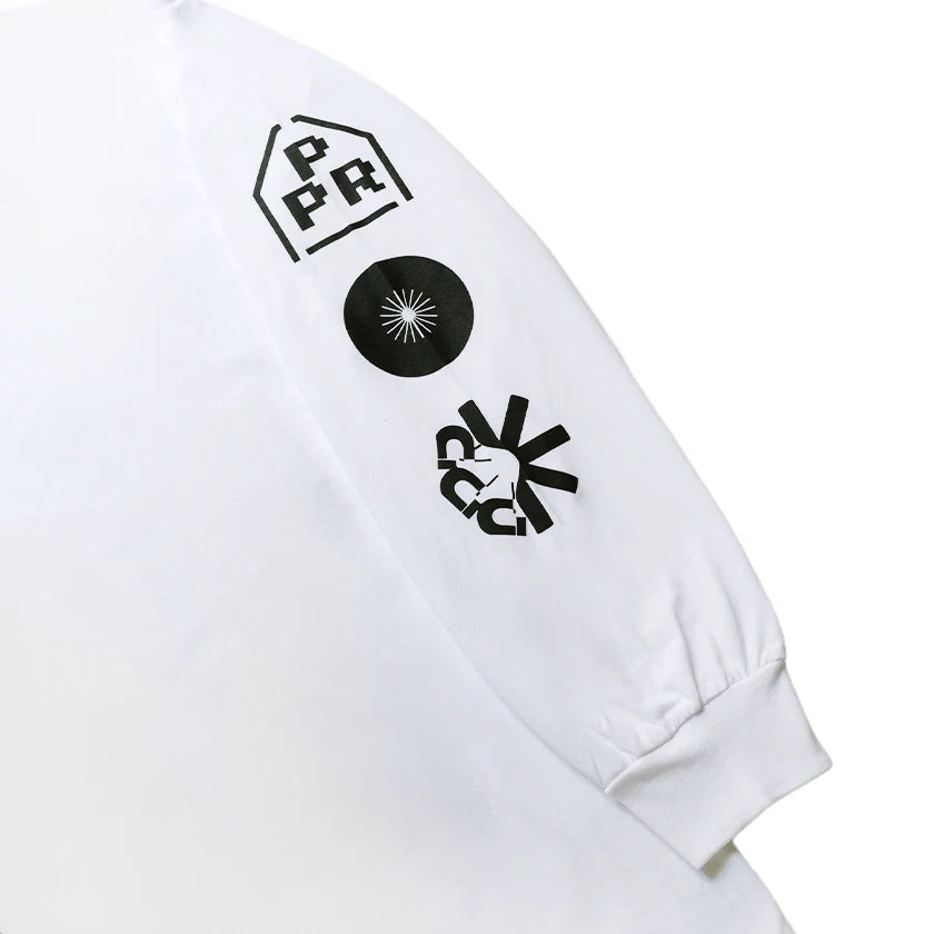 Paper Giraffe Long Tee - White