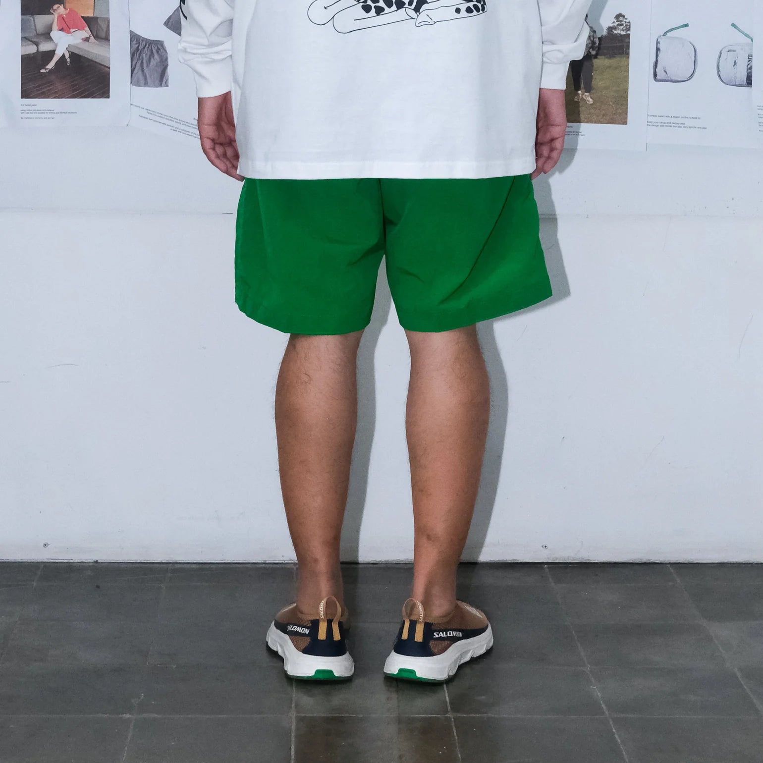 Paper Jippu Short - Green